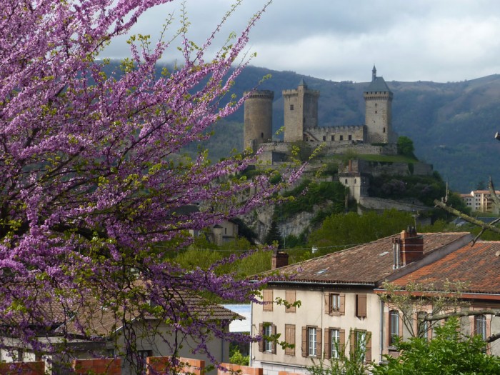 The town of Foix, once a hotbed of Catharism
