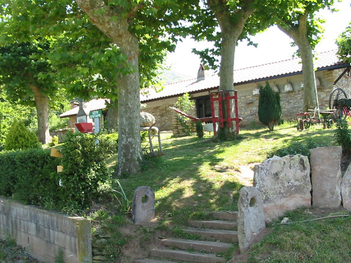 The hostel in Olhette is one day’s walk from Hendaye, the start of the Pyrenean Way (GR10)
